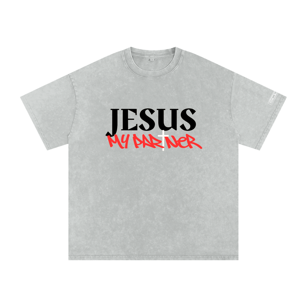 Jesus Partner Oversized Tee
