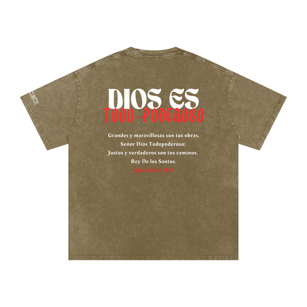 Dios Todo-Poderoso Oversized Tee
