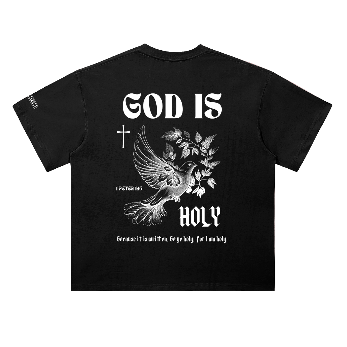 Heavyweight Drop Shoulder Cotton T-Shirt