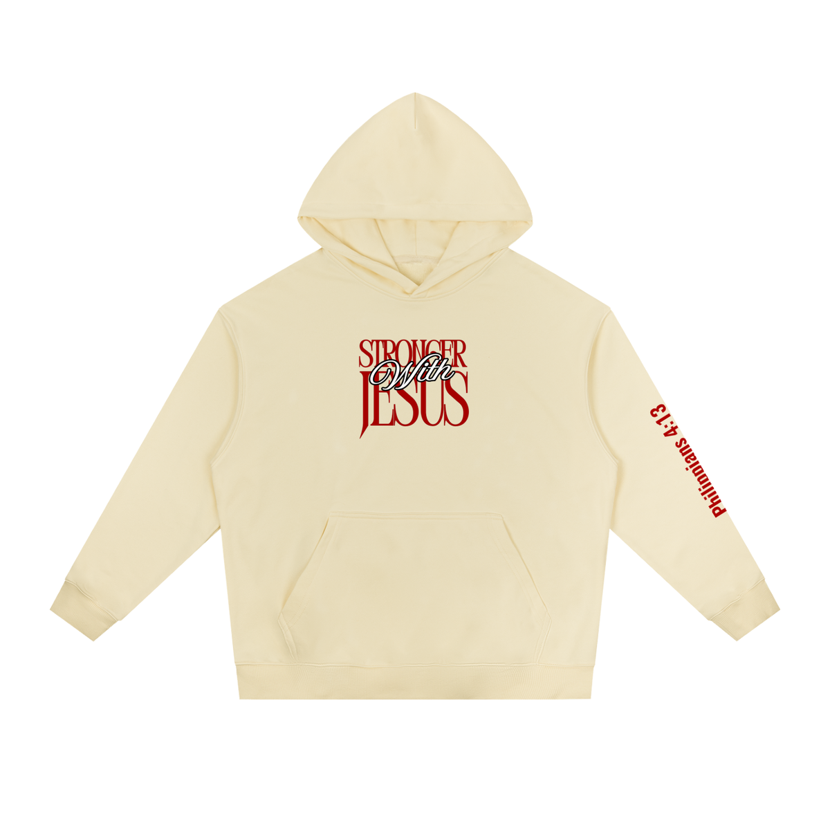 Stronger with Jesus Hoodie