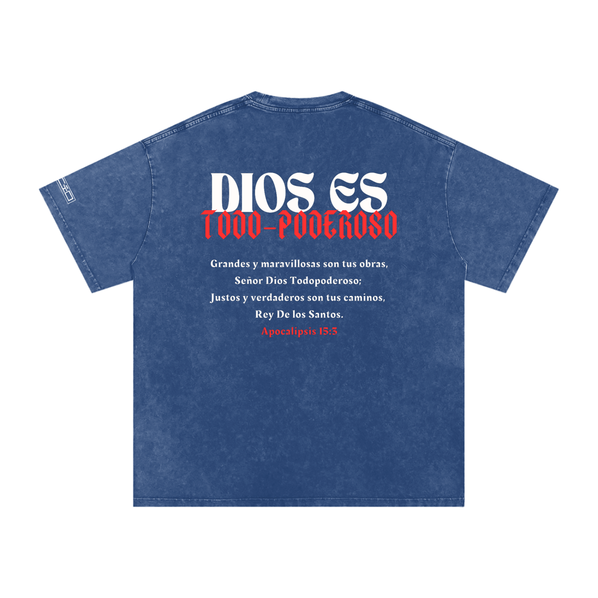 Dios Todo-Poderoso Oversized Tee
