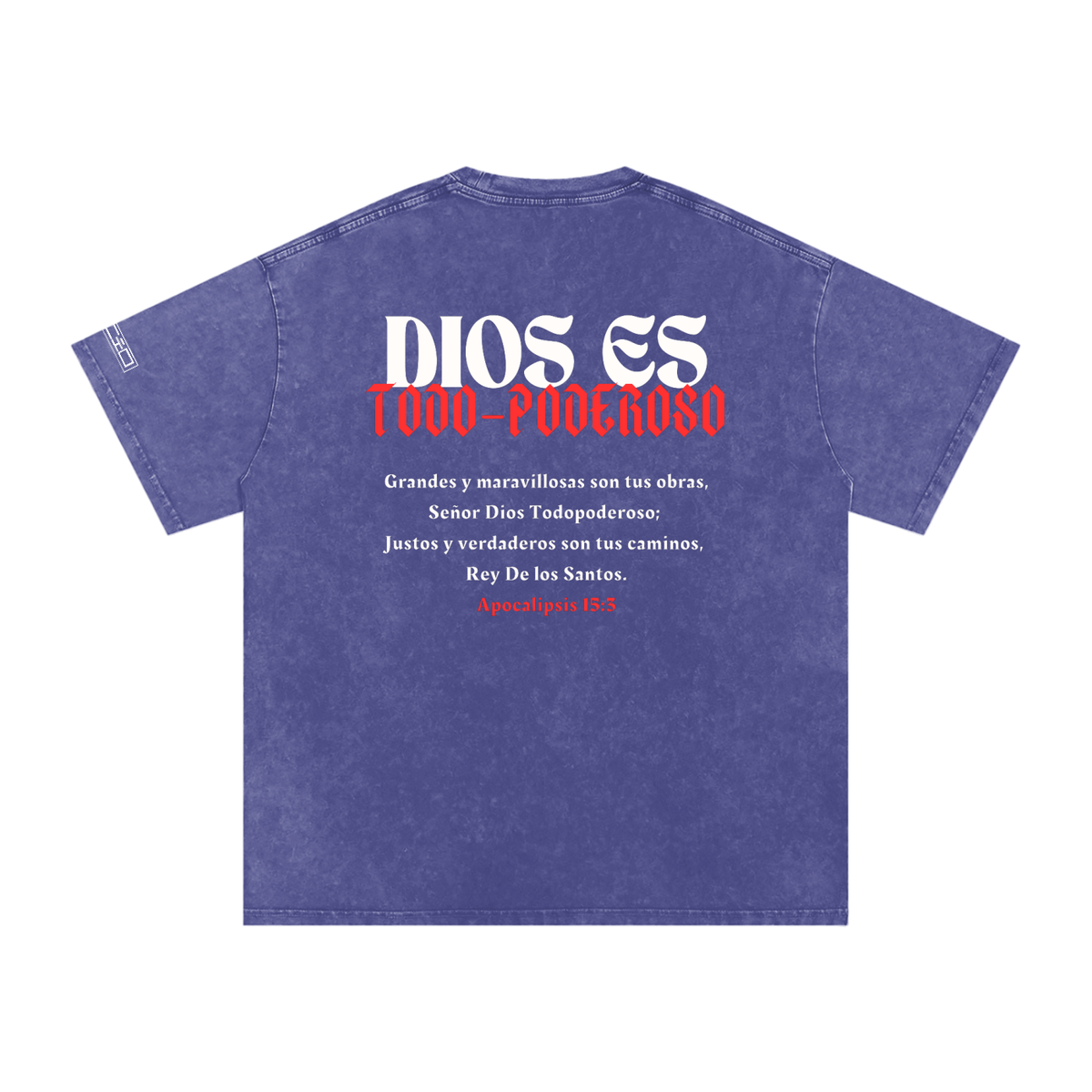 Dios Todo-Poderoso Oversized Tee