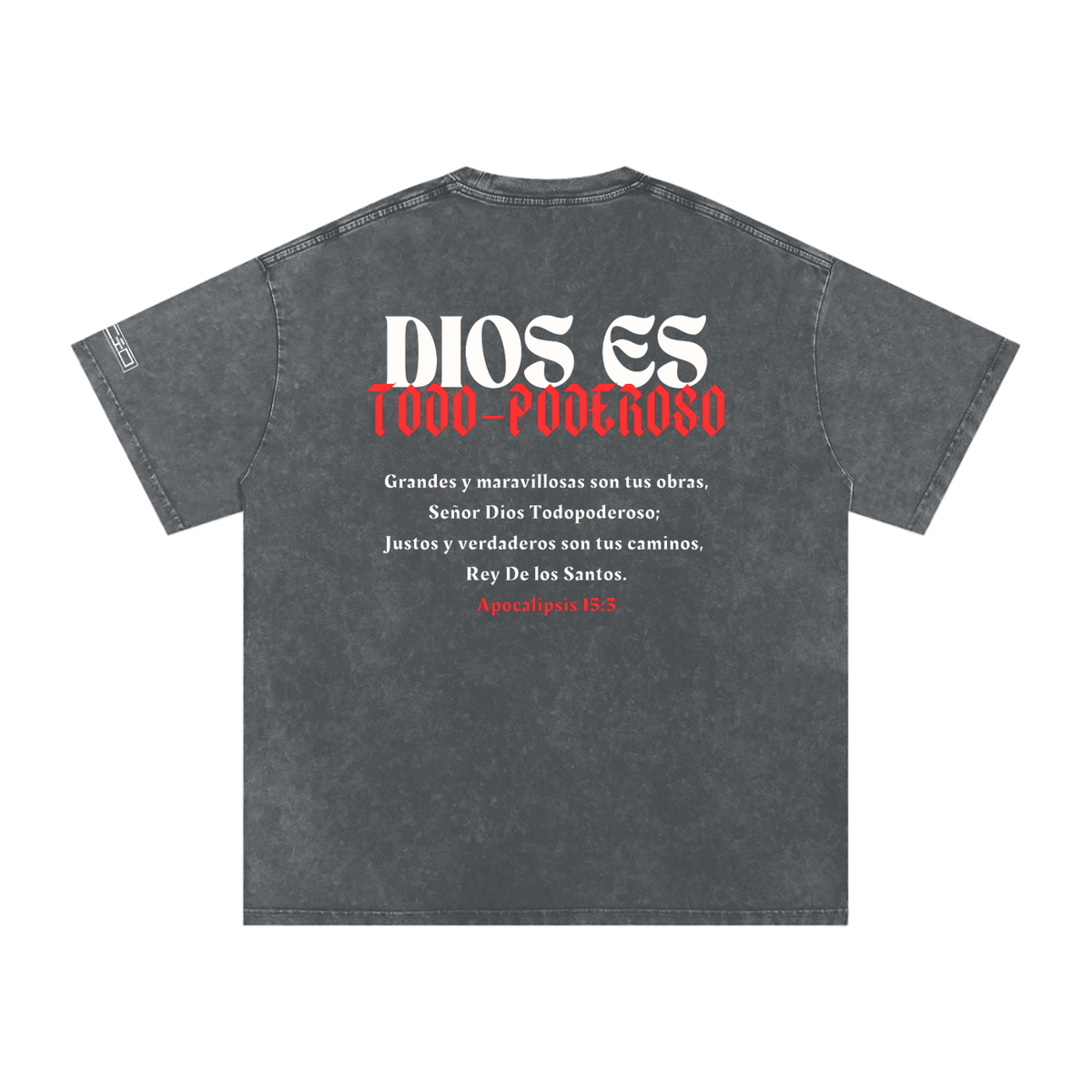 Dios Todo-Poderoso Oversized Tee
