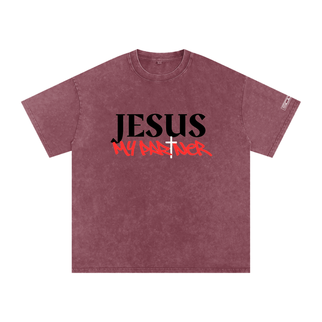 Jesus Partner Oversized Tee