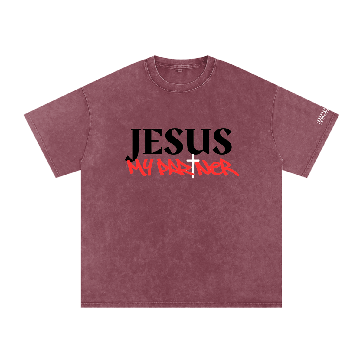 Jesus Partner Oversized Tee