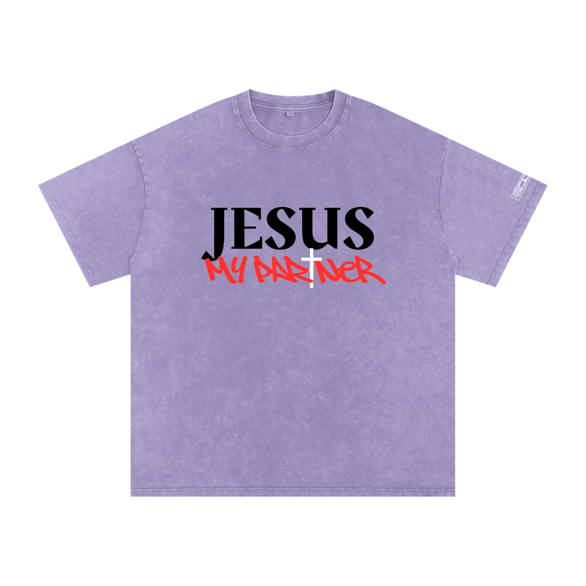 Jesus Partner Oversized Tee