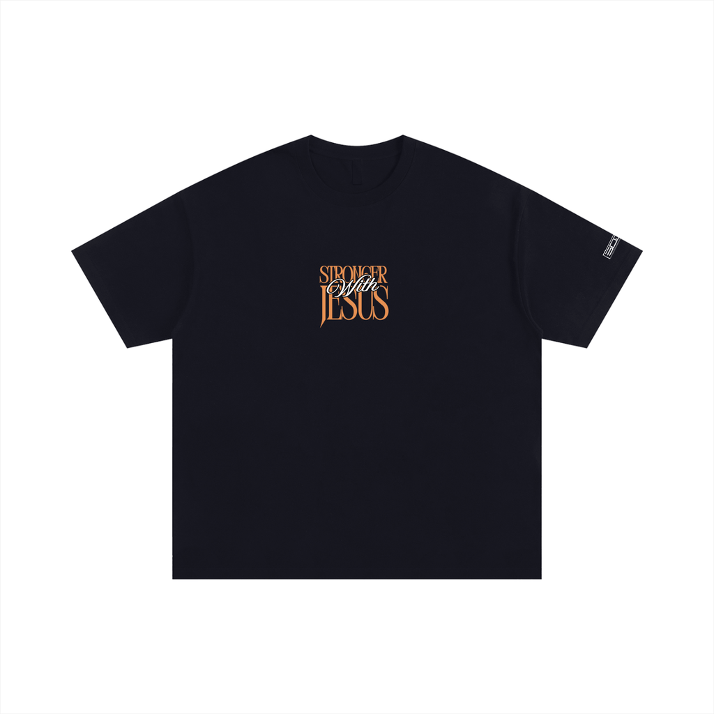 Stronger With Jesus Oversized Tee