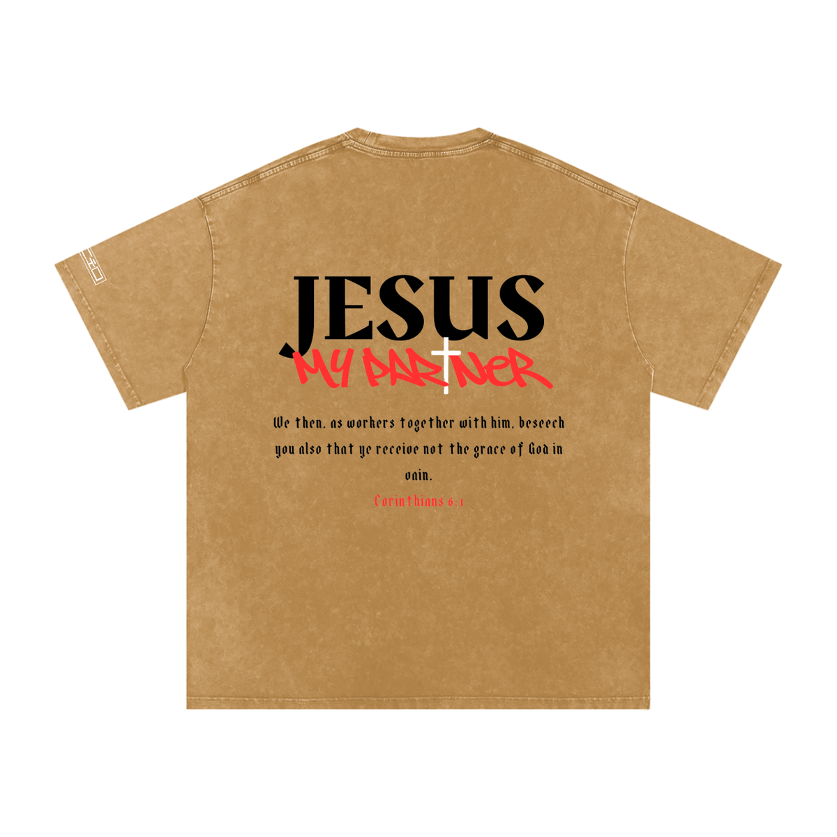 Jesus Partner Oversized Tee