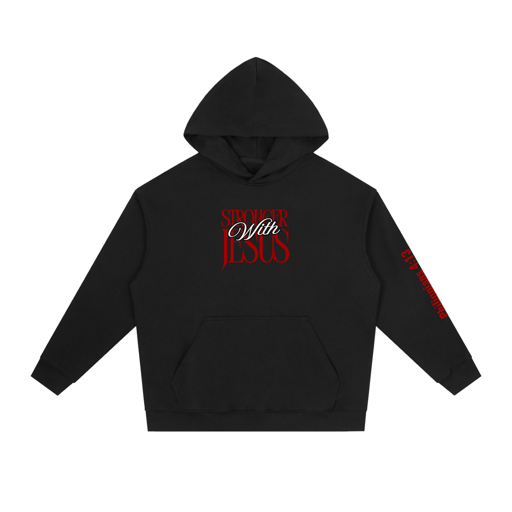 Stronger with Jesus Hoodie