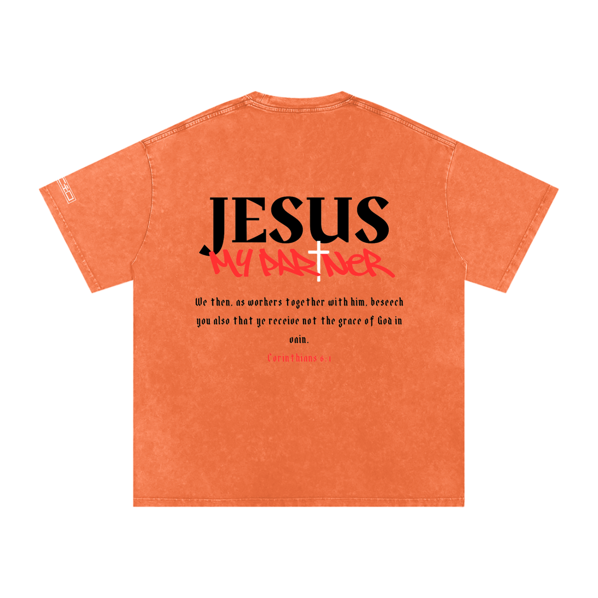 Jesus Partner Oversized Tee
